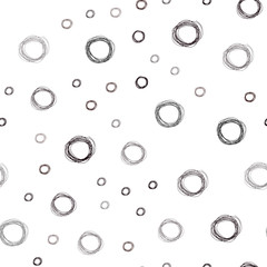 Dark Red vector seamless texture with disks.