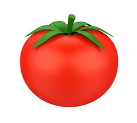 Fresh Tomato Isolated