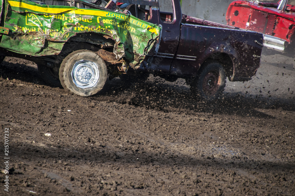 Wall mural Demolition Derby