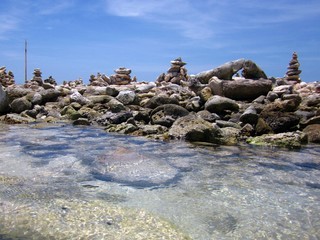 Stones on the beach