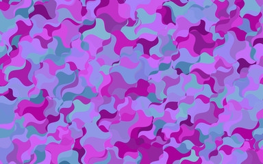 Light Orange vector blurry arched template.