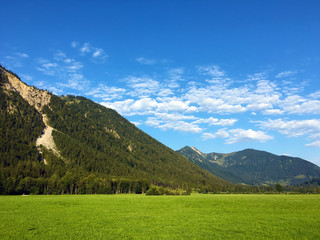 Fototapeta na wymiar Alpenlandschaft Panorama