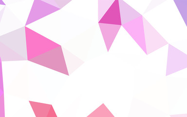 Light BLUE vector polygon abstract background.