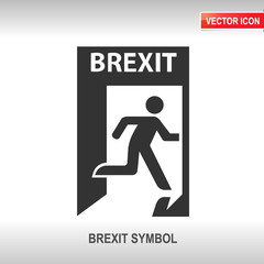 Brexit symbol vector icon