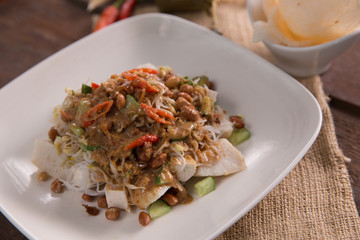 Ketoprak. Indonesia food