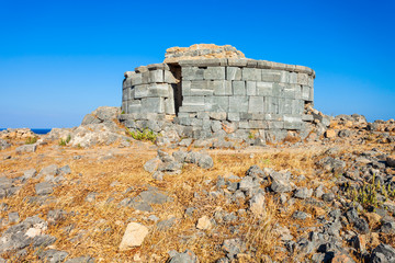 Lindos Acropolis and beach, Rhodes