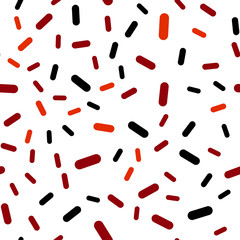Dark Red vector seamless background with straight lines.