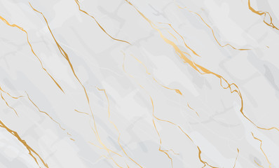 Marble and golden line  background vector art texture illustration