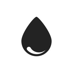 Oil drop Vector Icon