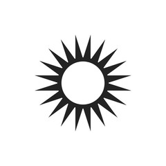 Sun Vector Icon