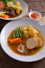 indonesian galantine food