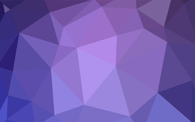 Light Purple vector shining triangular layout.