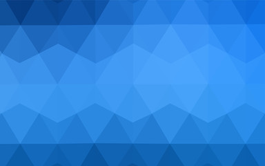 Fototapeta premium Light Blue, Yellow vector triangle mosaic template.
