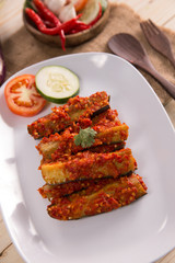 terong balado indonesian food