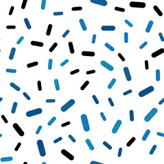 Light BLUE vector seamless pattern with sharp lines.