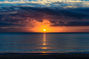 Sunset at Baja, California, Mexico