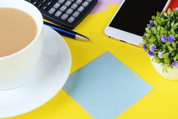 Empty card with Business objects