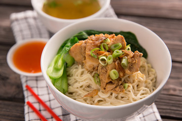 mie or bakmi ayam