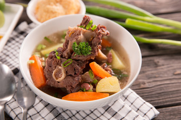 sop buntut or oxtail soup