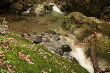 山鹿の矢谷渓谷