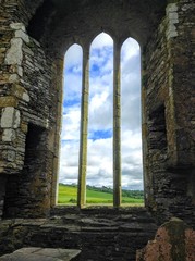 Ancient Church Ruins in Ireland