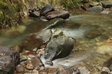 山鹿の矢谷渓谷