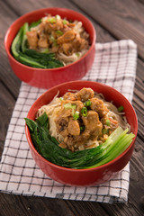 mie or bakmi ayam