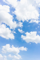 Blue sky natural background.