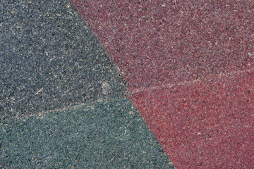 Obraz premium seam compound coating from rubber crumbs of different colors on the playground