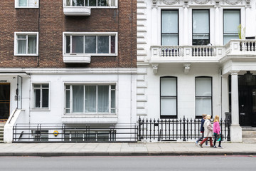 People walking on the street