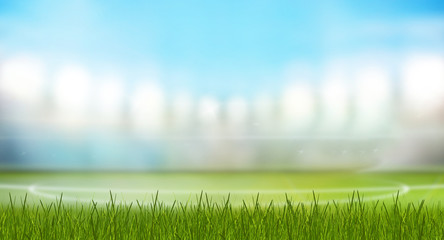 soccer stadium 3d-illustration © wetzkaz