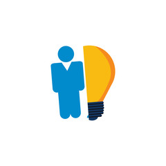 Idea Business Strategy Logo Icon Design
