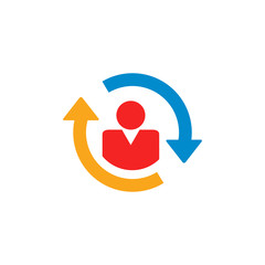 Refresh Business Strategy Logo Icon Design