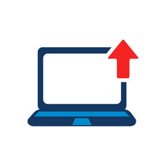Upload Device Logo Icon Design