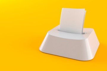 Online voting concept