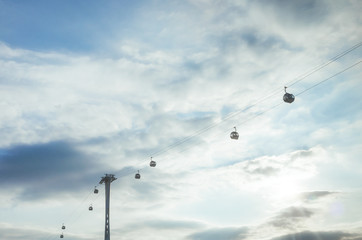 ロープウェイ　ロンドン　イギリス