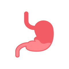 Stomach Human Organ Logo Icon Design