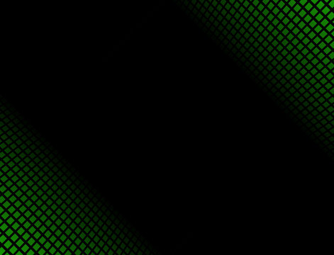 Farbverlauf grün schwarz in den Ecken