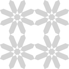 Islamic geometric seamless pattern