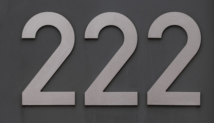 Hausnummer 222