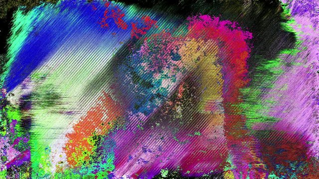 Colorful grunge texture background loop