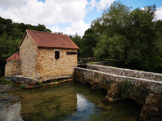 Fototapeta na wymiar The Krka National Park in Croatia, Europe.