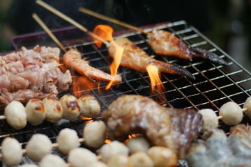  Grilled party for the holidays.