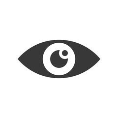 eye, healthcare and medical related solid icon