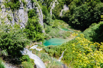 Fototapeta na wymiar Croatia, Plitvička Jezera