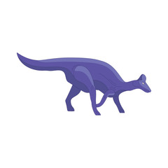 Dinosaur cartoon cute funny monster. Cartoon dinosaurs character animal. Comic dinosaurs kids for game app. Vector ui sign