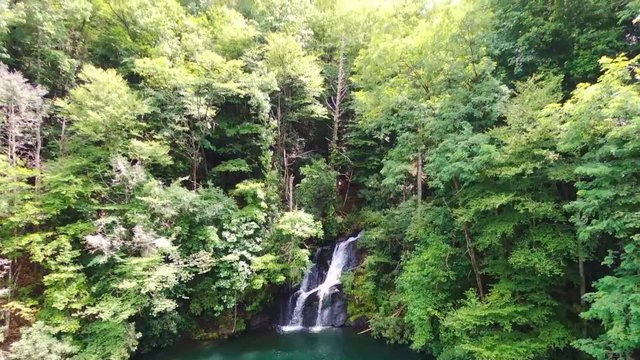Beautiful landscape scenes at lake jocassee south carolina
