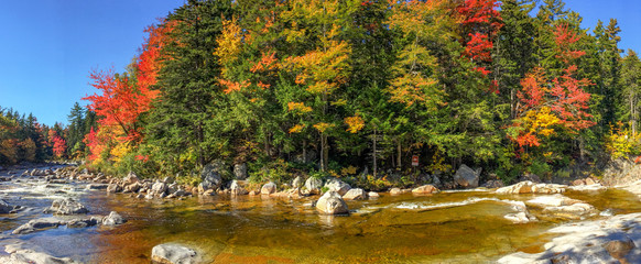 Rocky Gorge Scenic Area, panoramic view.