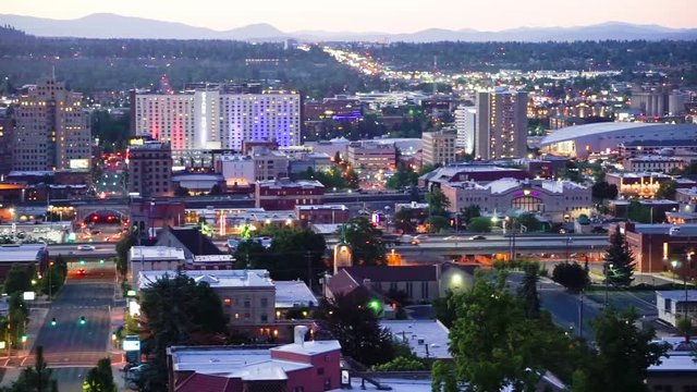 city of spokane washington scenery