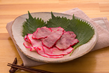 ヒゲクジラのベーコン